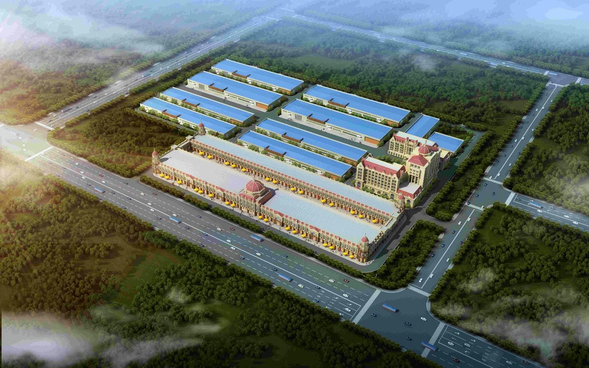 满洲里鸟瞰图(1)